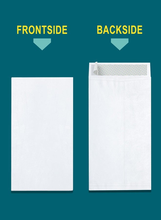 EnDoc Tyvek Envelopes – 9x12 Mailer Tear Resistant Envelopes Tyvek® Construction & Easy Self Seal Closure –Bright White – Bulk Pack of 50 – 9 x 12 Inch - Image 2